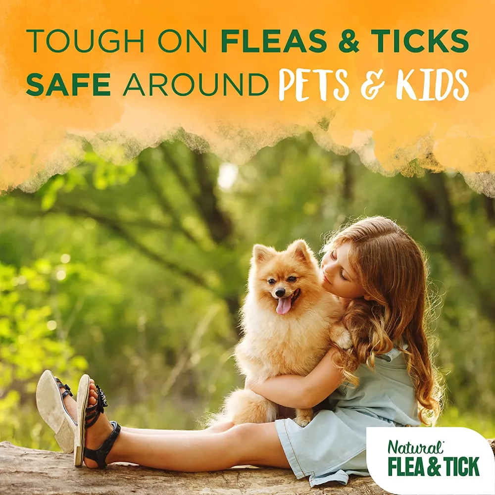 Tropiclean Natural Flea and Tick Plus Soothing Shampoo for Dogs