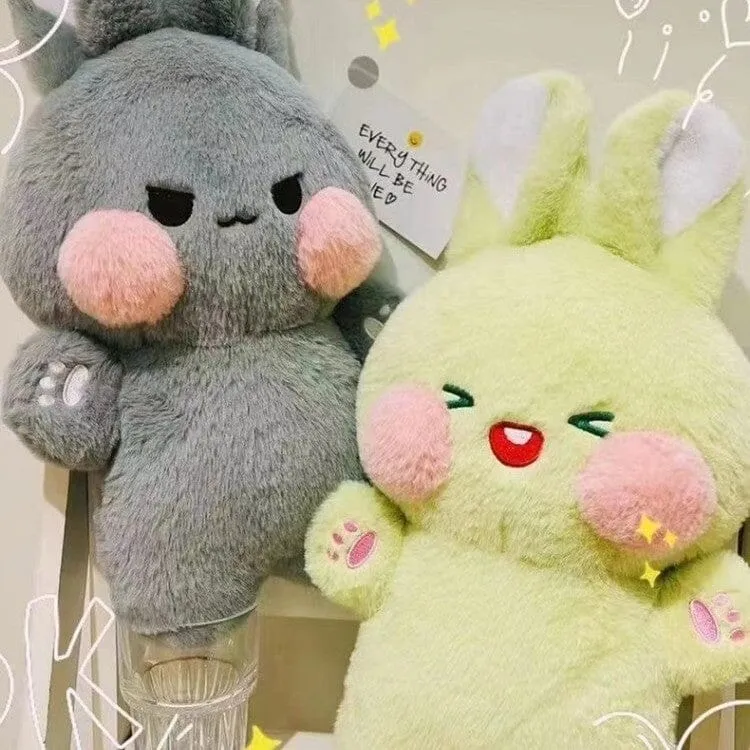 Ultra Kawaii Blushed Bunny Plushies - 40 cm