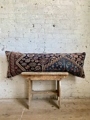 Vintage Rug Lumbar Pillow No. 54