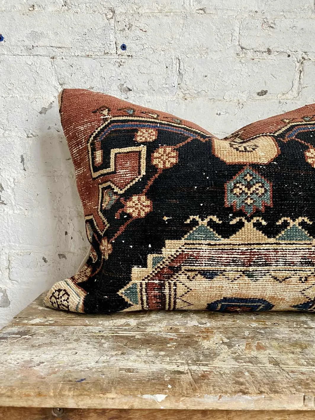 Vintage Rug Pillow No. 49