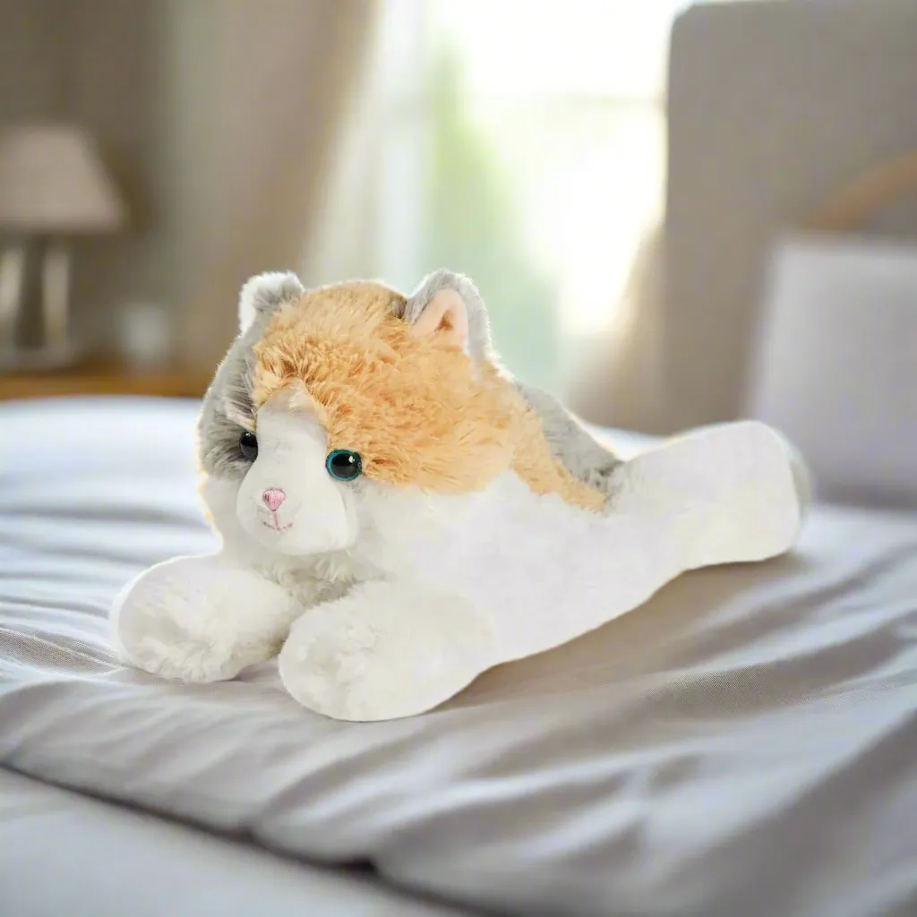 Warmies® Plush Ginger Cat Microwavable Heatable Lavender Scented