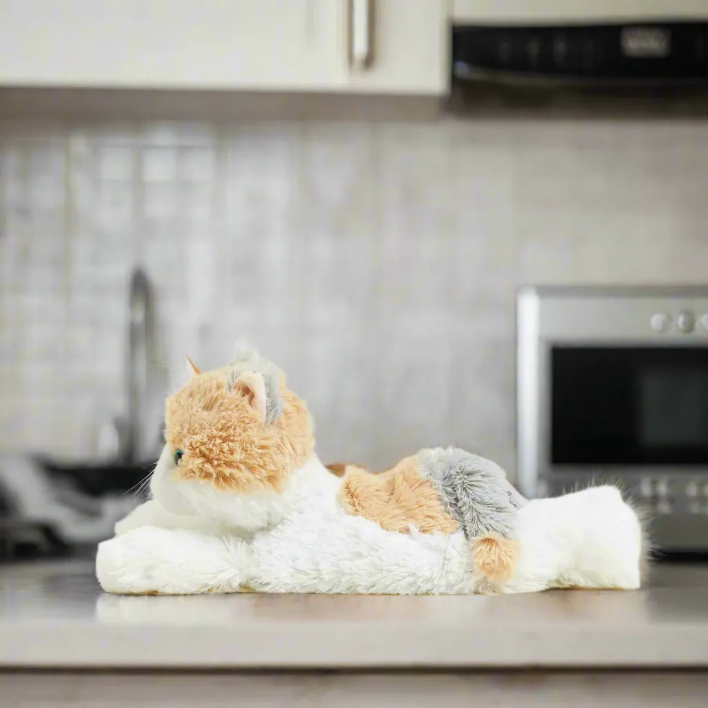 Warmies® Plush Ginger Cat Microwavable Heatable Lavender Scented