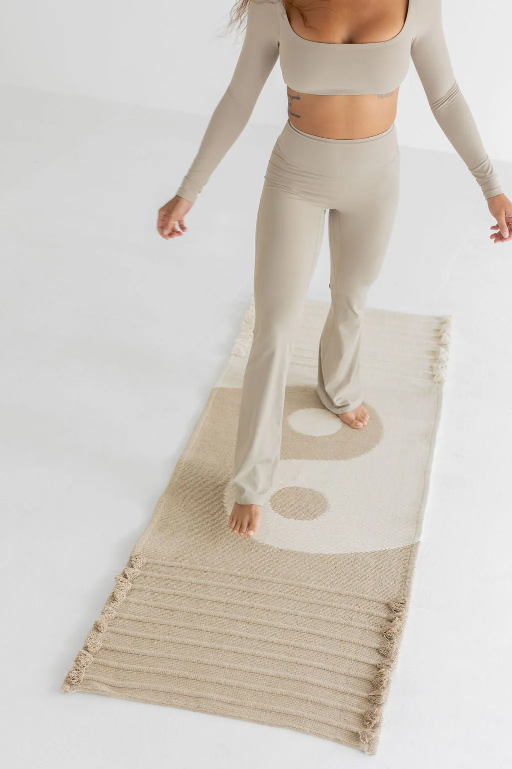 Yin-Yang Clay - Naturally Dyed Herbal Yoga Mat 7mm