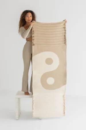 Yoga Mat | Organic Textile | Yin-Yang Clay